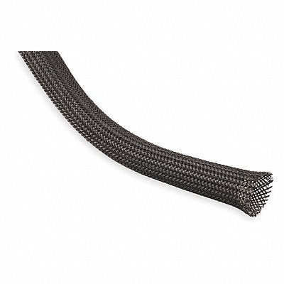 TECHFLEX CCP075BK250 Braided Sleeving 0.750 in 250 ft Black