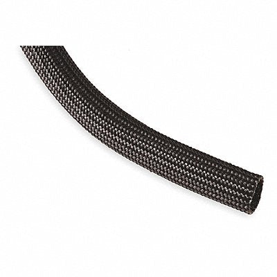 TECHFLEX FGN025BK25 Sleeving 1/4 In 1200 F Fiberglass 25 Ft
