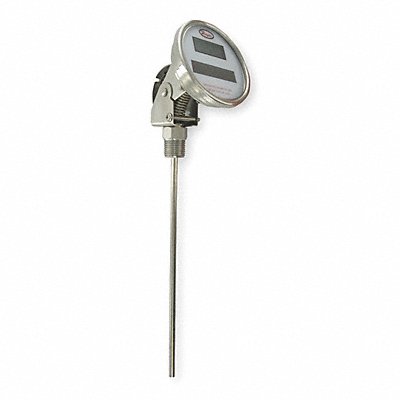 DWYER DBTA3151 Digital Thermom 3 In Dial 15 In Stem