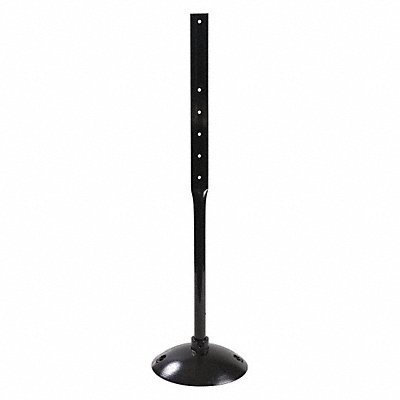 BRADY 86345 Sign Base w/Post Round Base Shape
