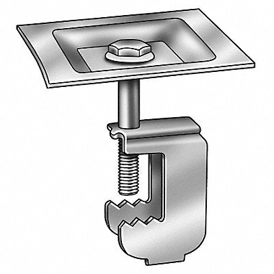 GRAINGER XSSGG1B Grating Clip G-Clip 1 1/4 H PK50