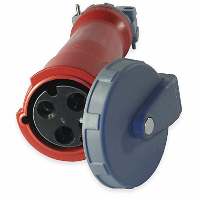 HUBBELL HBL3100C7W IEC Pin and Sleeve Connector 100A 480V