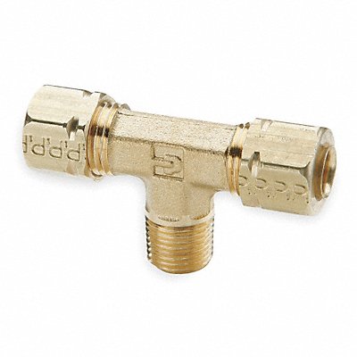 PARKER 172CA22 Branch Tee Brass CompxM 1/8In PK10
