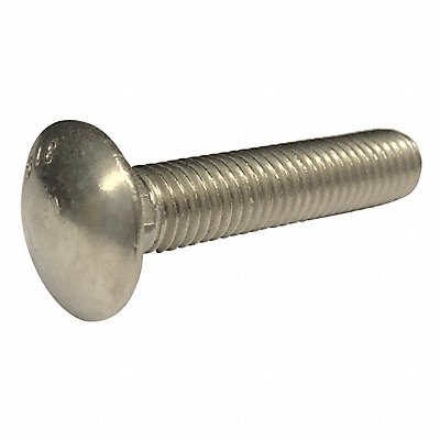 GRAINGER 1VE20 Carriage BoltStainless Steel Pln 1 3/4in Sqr PK25