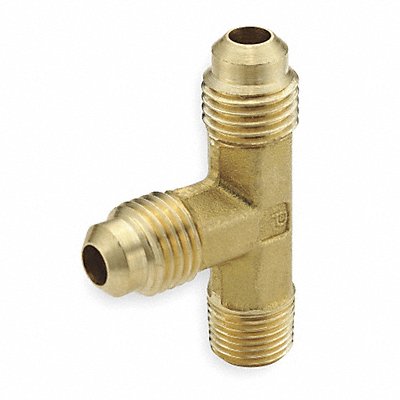 PARKER 151F64 Male Run Tee Brass Tube x MNPT PK10
