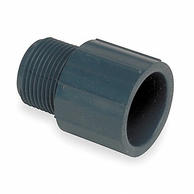 GRAINGER 836025 Male Adaptor 2 1/2 in Schedule 80