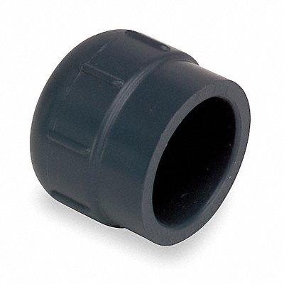 GRAINGER 847040 Cap 4 in Schedule 80 Socket Grey