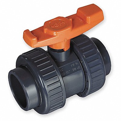 GF PIPING SYSTEMS 163375004 Manual 2-Way Ball Valve Socket CPVC