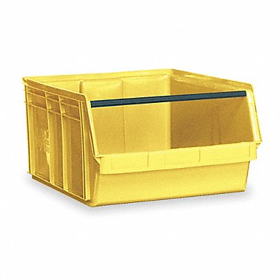 QUANTUM STORAGE SYSTEMS QMS743YL F8679 Bin Yellow Polyethylene 11 7/8 in