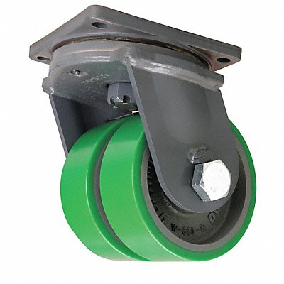 HAMILTON SMDD83DT4SL Standard Plate Castor Swivel 5000 lb.