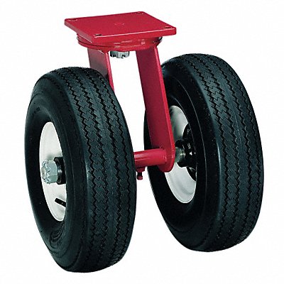 HAMILTON S72166PR Easy-Turn Plate Castor Swivel 2440 lb.