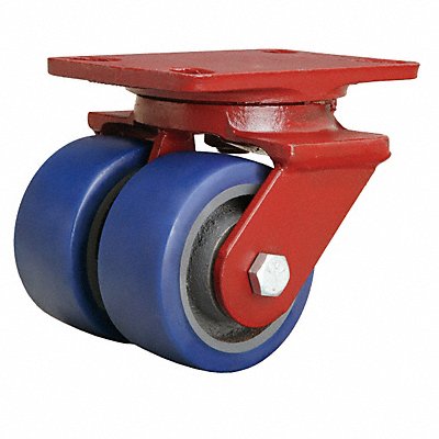 HAMILTON SHS24SPB4SL2FB Standard Plate Castor Swivel 1200 lb.