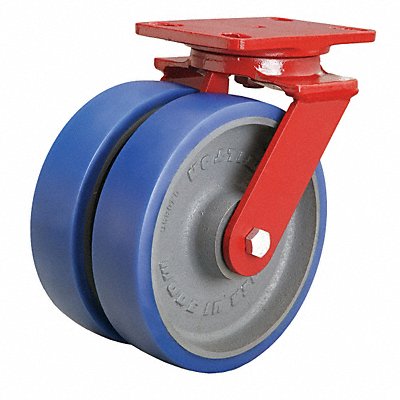 HAMILTON SHS28SPB Standard Plate Castor Swivel 2000 lb.