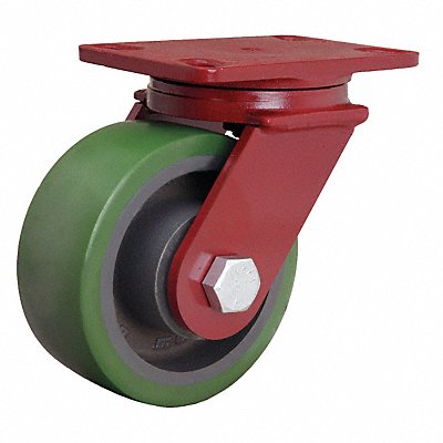 HAMILTON SFM6DB4SLFB Standard Plate Castor Swivel 1600 lb.