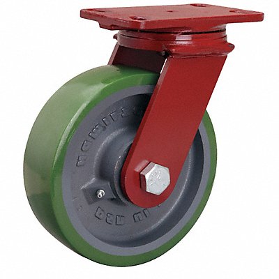 HAMILTON SFM8DB4SLIB Standard Plate Castor Swivel 2000 lb.