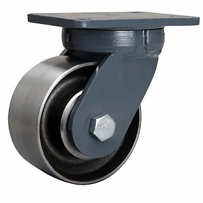 HAMILTON SSEC63FSB Kingpinless Plate Castor Swivel 6000 lb.
