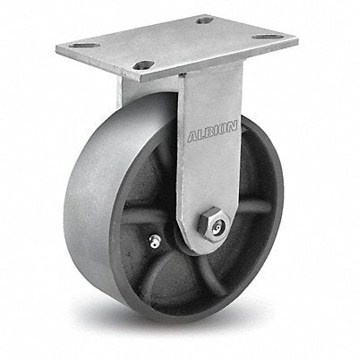 COLSON 410FR06501R Kingpinless Plate Castor Rigid 5400 lb.