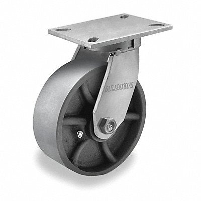 COLSON 410FR10501S Kingpinless Plate Castor Swvl 5400 lb.