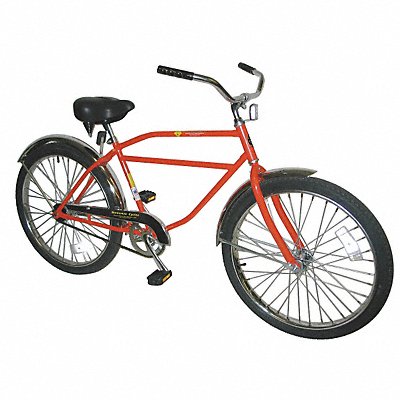 WORKSMAN INBORG Bicycle 26 Wheel Orange 275 lb Cap.