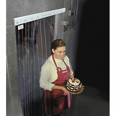 TMI 99900210 Cooler/Freezer Strip Door Rnfrcd 6ft6inH