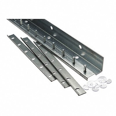 TMI 99910074 Save-T-Loc Strip Door Hdwr 3ft Galv Stl