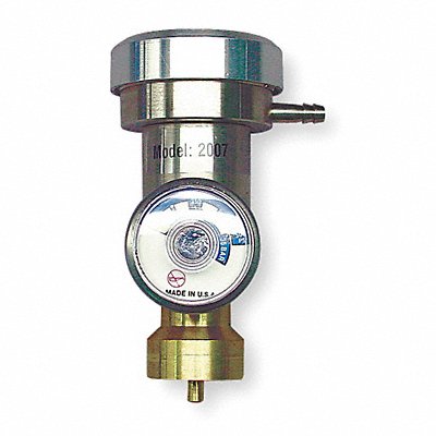 INDUSTRIAL SCIENTIFIC 18103564 Gas Regulator Demand Flow Steel
