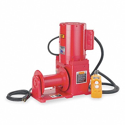 THERN 4771 Electric Winch 1-1/5HP 115VAC