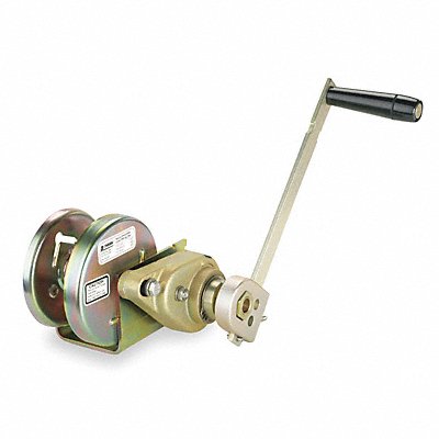 THERN M4312PB Hand Winch Spur Gear w/Brake 2000 lb.