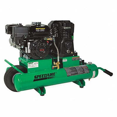 SPEEDAIRE AC1PH5508G Portable Gas Air Compr 1 Stage 6 1/2 hp