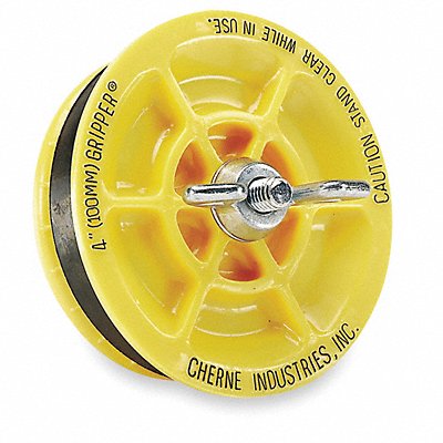 CHERNE 270296 Pipe Plug Wing Nut 2.5 H 4 Pipe