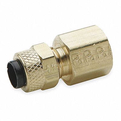 PARKER 66P44 Connector Brass CompxF 1/4In PK10
