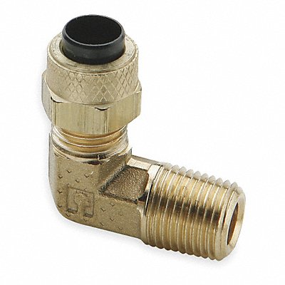 PARKER 169P42 Elbow 90 Brass CompxM 1/4Inx1/8In PK10