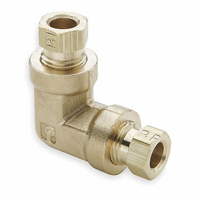 PARKER 165HD6 Union Elbow Brass Comp 3/8In PK10