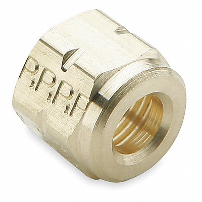 PARKER 61VL6 Nut Brass Comp 3/8In PK10