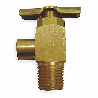 AEROQUIP 120 Drain Cock Brass MNPT 1/4 In