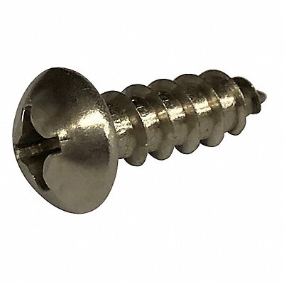 GRAINGER 1VU95 Sheet Metal Screw Screw Size #10 18-8SS 1 L PK100