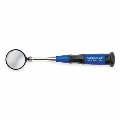 WESTWARD 1VUA8 Inspection Mirror Round 7 5/8 -28 3/4