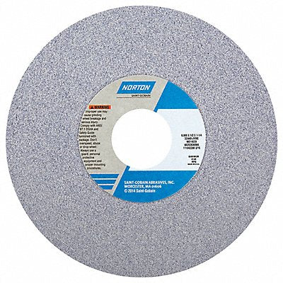 NORTON 66252836966 Dish Grinding Wheel 6x1/2x1-1/4 AO 60G PK5