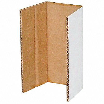 PACKAGING CORPORATION OF AMERICA 1W863 Corrugated Shelf Bin Dvdr 2 White PK100