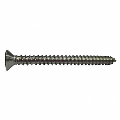 GRAINGER U516800130150 Sheet Metal Screw Screw Size #6 18-8SS 1.5 L PK100