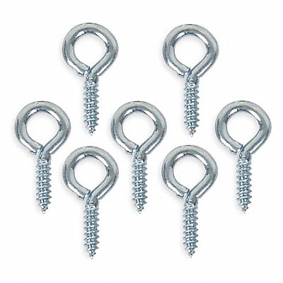 GRAINGER U172100140062 Screw Eye Shank D 1/8 in PK20