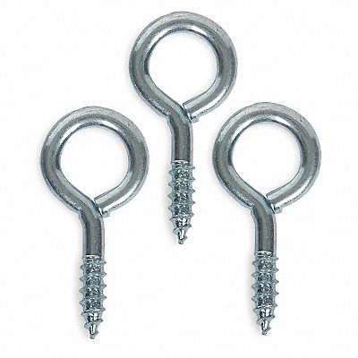 GRAINGER U172100540193 Screw Eye Shank D 3/16 in PK20