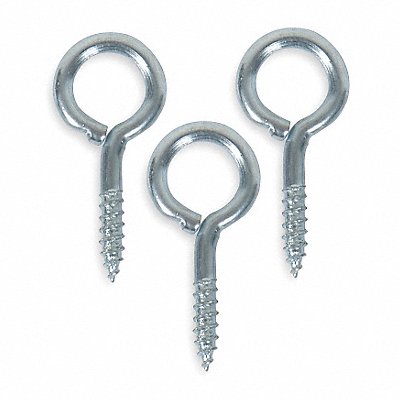 GRAINGER 1WBH1 Screw Eye Shank D 1/16 in PK20