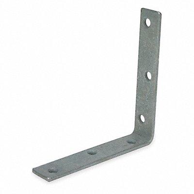 GRAINGER 1WDE7 Corner Brace Steel 1-3/32 Wx6 In L