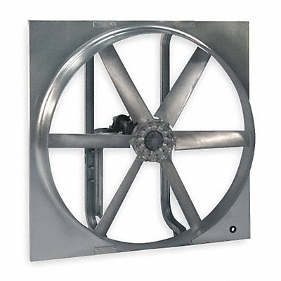 DAYTON 7AR24 Belt Driven Reversible Exhaust Fan 36In Bld Dia Alum 115/230V