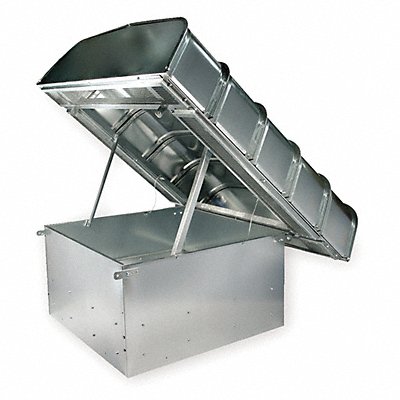 DAYTON 3FKE3 Gravity Vent 60 In Base 66 1/2 In Sq