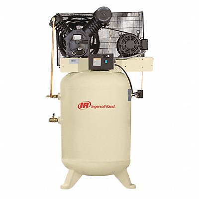 INGERSOLL RAND 2545K10V2303 Electric Air Compressor 10 hp 2 Stage