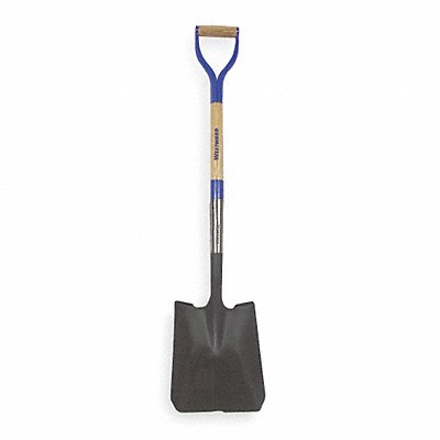 WESTWARD 1WG34 Square Point Shovel 30 in Handle 14 ga.