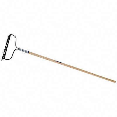 WESTWARD 1WG36 Seal-Coated Wood Bow Rake 3 In.Tines