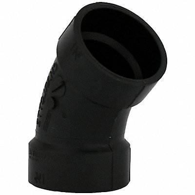 GRAINGER 1WJA1 45 Elbow 1 1/2 in Schedule 40 Socket